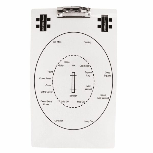 GRAY NICOLLS CRICKET COACHING CLIPBOARD