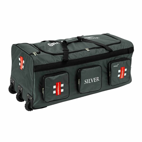 GRAY NICOLLS SILVER WHEEL BAG