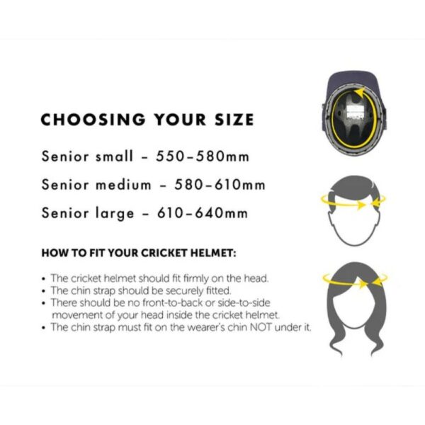 MASURI TRUEFIT 3D T LINE STEEL HELMET - SENIOR