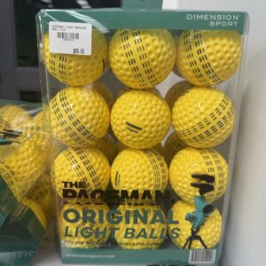 PACEMAN ORIGINAL LIGHT MACHINE BALLS - 12PACK YELLOW