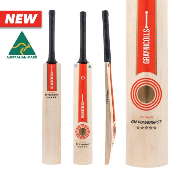 GRAY NICOLLS POWERSPOT RETRO CRICKET BAT 2023-24