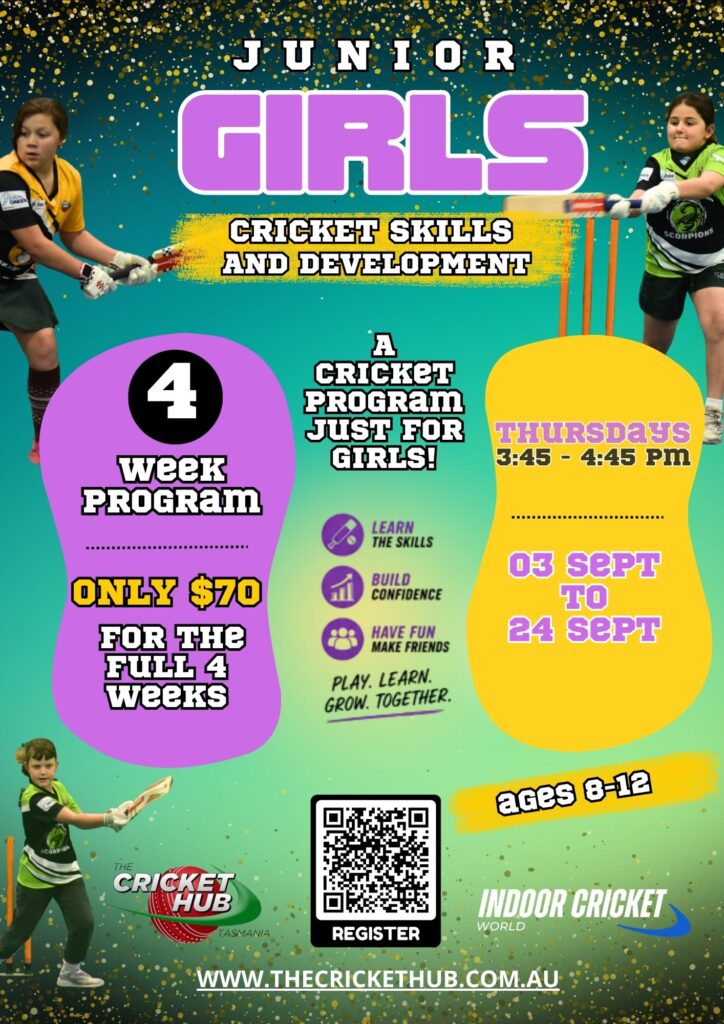 Junior Girls Cricket Skills and Development