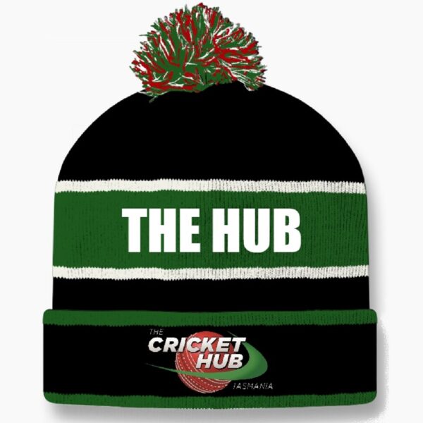 THE CRICKET HUB TASMANIA POM POM BEANIE
