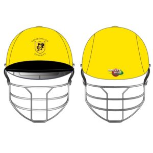 KINGBOROUGH KNIGHTS CUSTOM CRICKET HELMET COVER