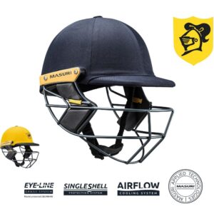 TLINE PLUS STEEL SENIOR MASURI CUSTOM HELMET - KINGBOROUGH DISTRICT CRICKET CLUB