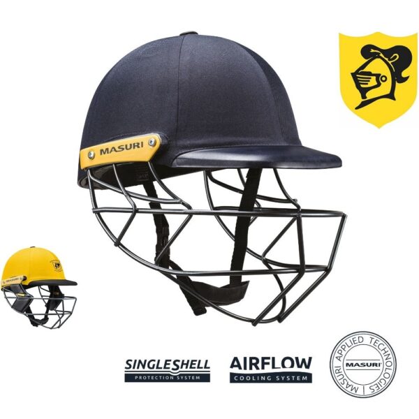 CLINE PLUS SENIOR MASURI CUSTOM HELMET - KINGBOROUGH DISTRICT CRICKET CLUB