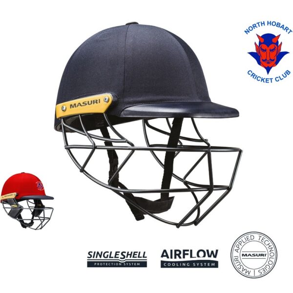 CLINE PLUS SENIOR MASURI CUSTOM HELMET - NORTH HOBART CRICKET CLUB
