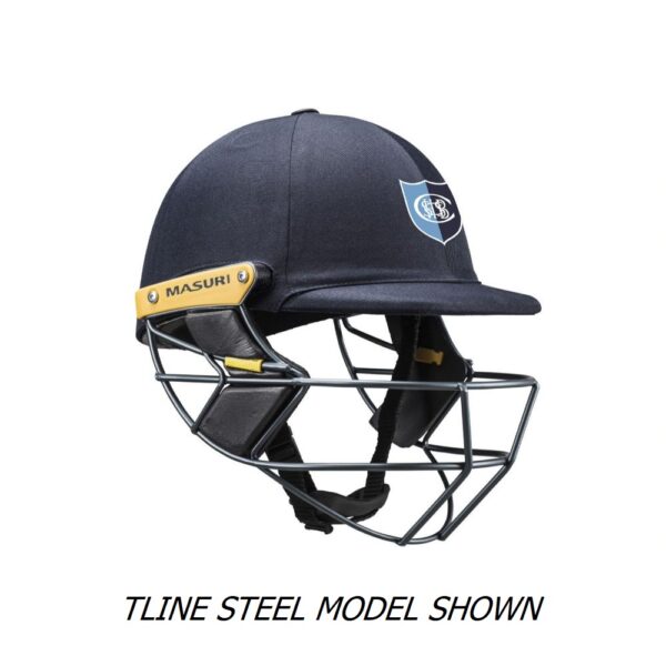 TLINE TITANIUM SENIOR MASURI CUSTOM HELMET - SOUTH HOBART SANDY BAY CRICKET CLUB - Image 2
