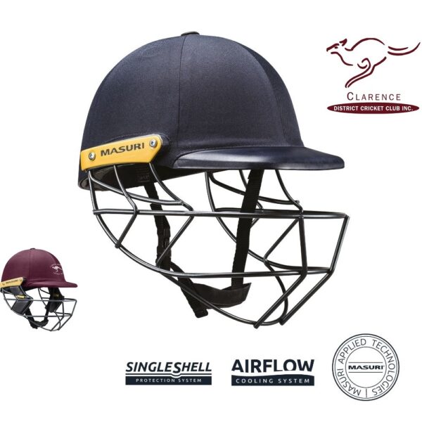 CLINE PLUS JUNIOR MASURI CUSTOM HELMET - CLARENCE CRICKET CLUB