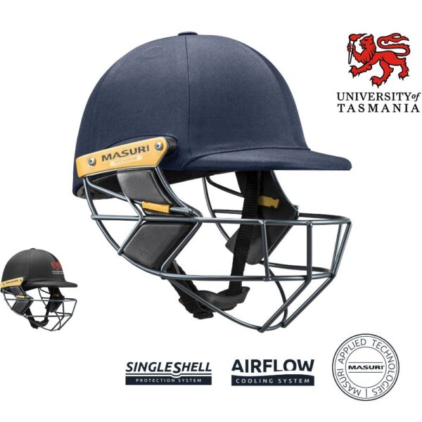 TLINE TITANIUM SENIOR MASURI CUSTOM HELMET - UNIVERSITY CRICKET CLUB