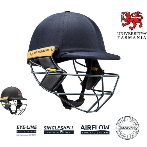 TLINE STEEL JUNIOR MASURI CUSTOM HELMET - UNIVERSITY CRICKET CLUB