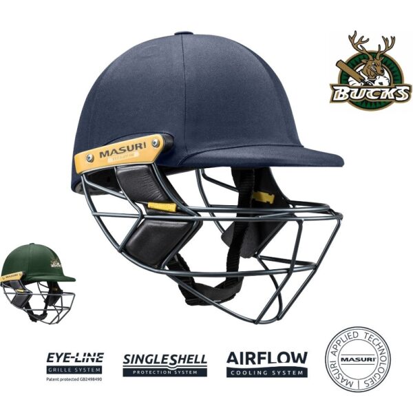 ELINE TITANIUM SENIOR MASURI CUSTOM HELMET - NEW TOWN CRICKET CLUB