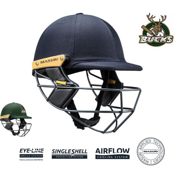 TLINE STEEL SENIOR MASURI CUSTOM HELMET - NEW TOWN CRICKET CLUB