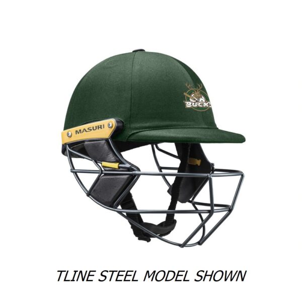 TLINE STEEL SENIOR MASURI CUSTOM HELMET - NEW TOWN CRICKET CLUB