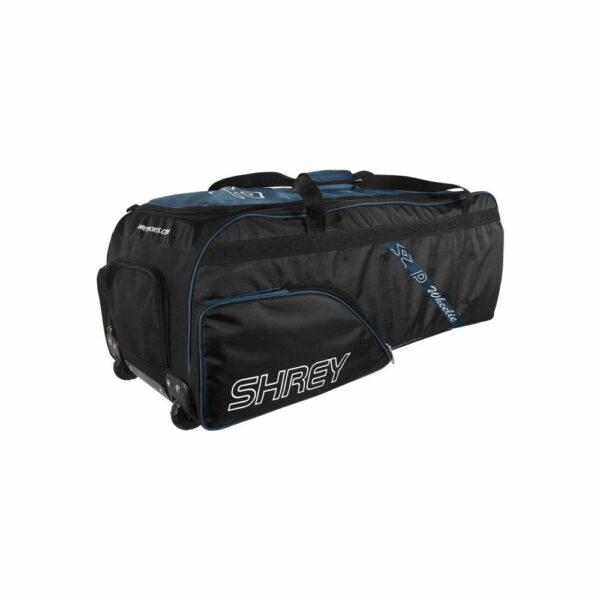 SHREY PRO WHEELIE BAG - BLACK/NAVY - Image 2