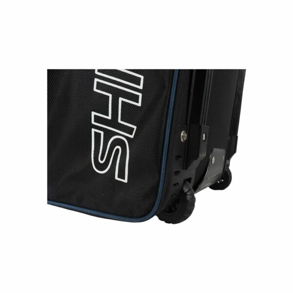 SHREY PRO WHEELIE BAG - BLACK/NAVY - Image 4
